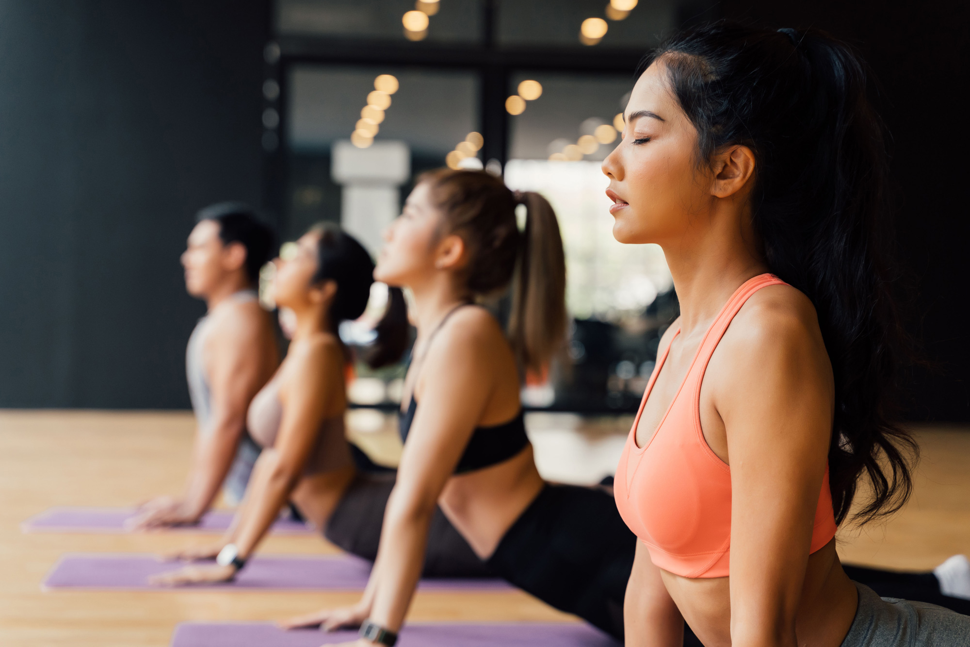 Gym and wellness treatment rooms
